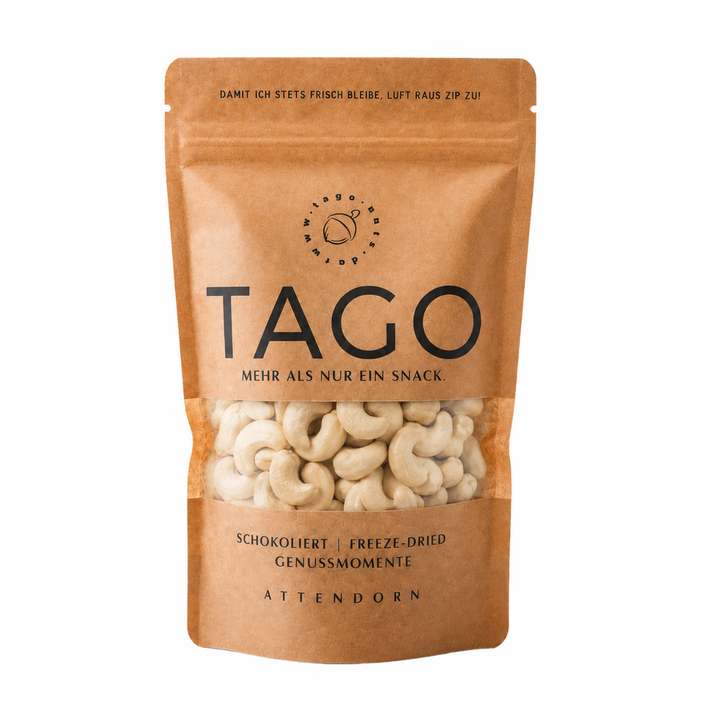 TAGO Naturbelassene Cashewkerne