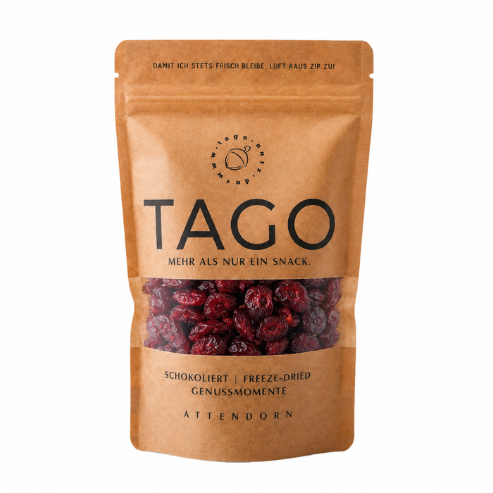 TAGO Cranberries mit Ananassaft gesüßt