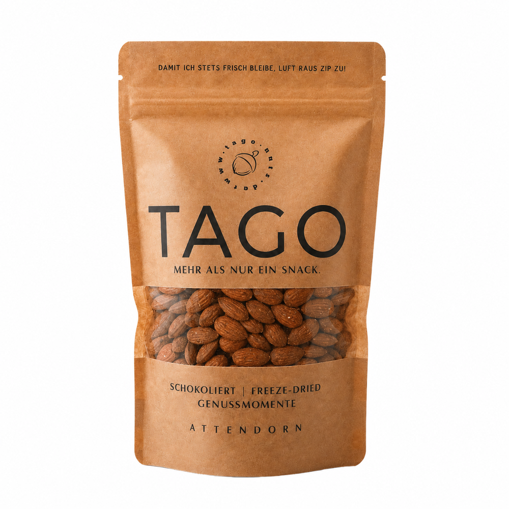 TAGO Naturbelassene Premium Mandeln